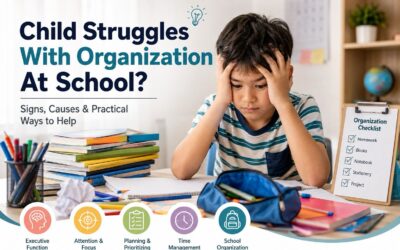 Child Struggles With Organization at School? Signs & Help